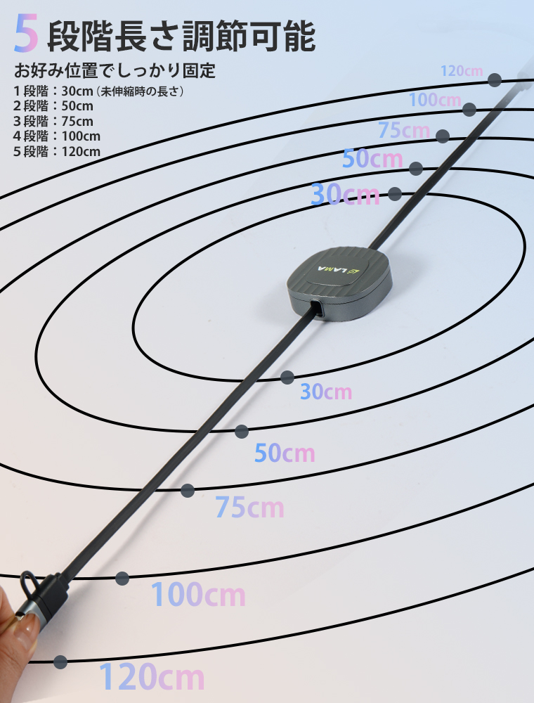  充電ケーブル 急速充電 巻き取り式 ケーブル 1.2m USB Type-Cケーブル 2in3 typeC to typeC USB C to USB C/ライトニングケーブル 