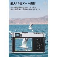 デジタルカメラ 4K 4800w画素 子供用デジカメ 初心者 修学旅行 クリスマス プレゼント