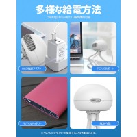 ベビーカーやテレワークでも使える静音・風量調整可能・携帯扇風機（H9N）　送料無料