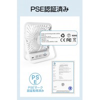 USB扇風機 卓上扇風機 手持ち 180度角度調整 ミニ扇風機 4WAY 超軽量 小型 静音