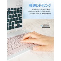 【縦&横両用】ipad キーボード ケース 着脱式 iPad ケース カバー分離式