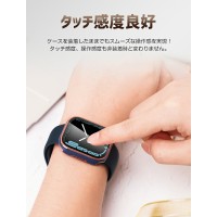 Apple Watch ケース おしゃれ ゴールド（Apple Watch Series 9/8/7 41mm/45mmに）LivelyLife　送料無料