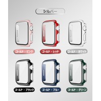 Apple Watch ケース おしゃれ ゴールド（Apple Watch Series 9/8/7 41mm/45mmに）LivelyLife　送料無料