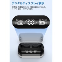 【100時間使用可能】 集音器 ワイヤレス イヤホン型 集音機 Bluetooth USB充電式 リモコン付き 小型　
