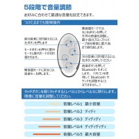 【100時間使用可能】 集音器 ワイヤレス イヤホン型 集音機 Bluetooth USB充電式 リモコン付き 小型　