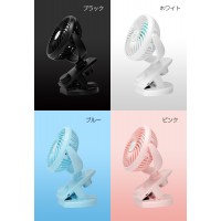 クリップ 卓上扇風機 小型 強力 360°調節可能 アウトドア
