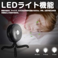 多機能USB扇風機 3WAY 3脚 静音 強力 ハンディファン ベビーカー