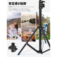 ポータブル超強度合金スマホ三脚スタンド　送料無料
