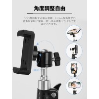 ポータブル超強度合金スマホ三脚スタンド　送料無料