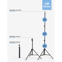 ポータブル超強度合金スマホ三脚スタンド　送料無料