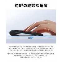  LivelyLife ワイヤレス キーボード タッチバンド付き テンキー付き 薄型 2.4G ワイヤレス接続
