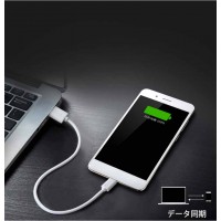 耐引っ張り性強いTPE製Type-C 充電ケーブル：長さ20cm（2本セット）　送料無料