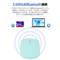 【2.4GHz&Bluetooth5.2】Windows Mac対応できるワイヤレスマウス(M105) 送料無料
