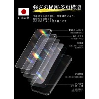 iPhone フィルム ガイド枠付き 貼りやすい ガラスフィルム 日本製硝子 iPhone17/16/15/14/13 シリーズ