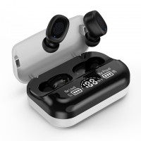 【100時間使用可能】 集音器 ワイヤレス イヤホン型 集音機 Bluetooth USB充電式 リモコン付き 小型　