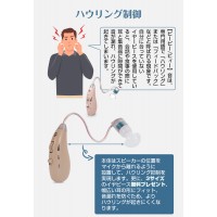 2個セット集音器 耳掛けタイプ USB充電式  高齢者 集音器 母の日プレゼント