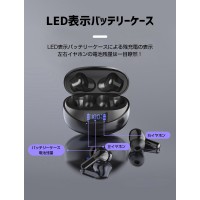 CVCノイズキャンセリング機能付きのカナル型ワイヤレスイヤホン（i17）　送料無料