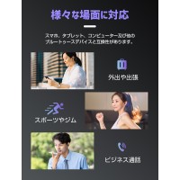 CVCノイズキャンセリング機能付きのカナル型ワイヤレスイヤホン（i17）　送料無料