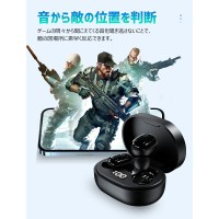 ワイヤレスイヤホン かわいい Bluetooth イヤホン Hi-Fi高音質  低遅延 iPhone/Android適用 イヤホン（LL03）