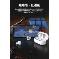 耳掛け イヤホン ワイヤレス おすすめ 安い 高音質 空気伝導 ワイヤレスイヤホン iPhone Android 対応 5.3Bluetooth チップ搭載 12時間連続再生