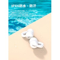 耳掛け イヤホン ワイヤレス おすすめ 安い 高音質 空気伝導 ワイヤレスイヤホン iPhone Android 対応 5.3Bluetooth チップ搭載 12時間連続再生