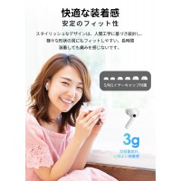 LivelyLife ワイヤレスイヤホン Bluetooth5.4 HiFi高音質 ENCノイズキャンセリング