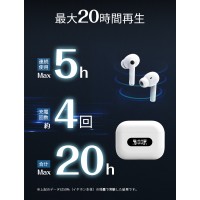 LivelyLife ワイヤレスイヤホン Bluetooth5.4 HiFi高音質 ENCノイズキャンセリング