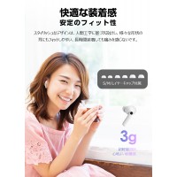 2025最新型 ワイヤレスイヤホン LCD液晶付き ANCノイズキャンセリング Bluetooth5.4 イヤホン ブルートゥース AAC高音質 自動ペア 防水