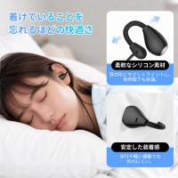 イヤホン 有線 タイプ c USB-A変換アダプター付 イヤホン イヤーカフ Type-C有線イヤホン コード長さ113cm 耳を塞がない bluetooth/充電不要 有線イヤホン