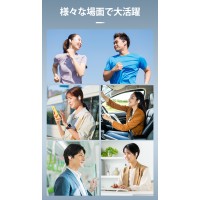 耳掛け イヤホン ワイヤレス 空気伝導 スポーツイヤホン Hi-Fi 高音質 iPhone/Android適用