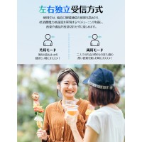 LL10 ワイヤレスイヤホン 高音質 低遅延 ノイズキャンセリング 自動ペアリング 両耳 片耳 Bluetooth 5.3 