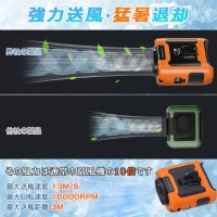 K50 腰掛け 扇風機 ベルトファン 強力 おしゃれ 腰掛け扇風機 熱中症対策