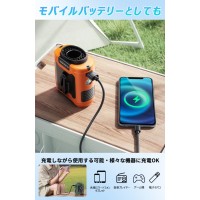 K50 腰掛け 扇風機 ベルトファン 強力 おしゃれ 腰掛け扇風機 熱中症対策