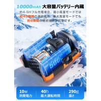 K50 腰掛け 扇風機 ベルトファン 強力 おしゃれ 腰掛け扇風機 熱中症対策