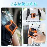 K50 腰掛け 扇風機 ベルトファン 強力 おしゃれ 腰掛け扇風機 熱中症対策