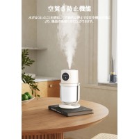 卓上加湿器 超音波式 おしゃれ 首振り 280ml大容量 車載用 寝室 家庭