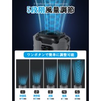 腰掛け 扇風機 強力 アウトドア USB充電 熱中症対策 持ち運びやすい