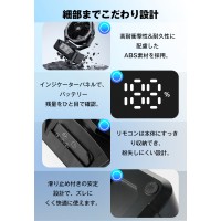 20000mAh大容量 充電式 扇風機卓上吊り下げサーキュレータコードレス充電式