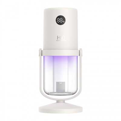 【抗菌プレート＆UV-Cライト搭載】加湿器 コンパクト 加湿器 卓上 オフィス コードレス