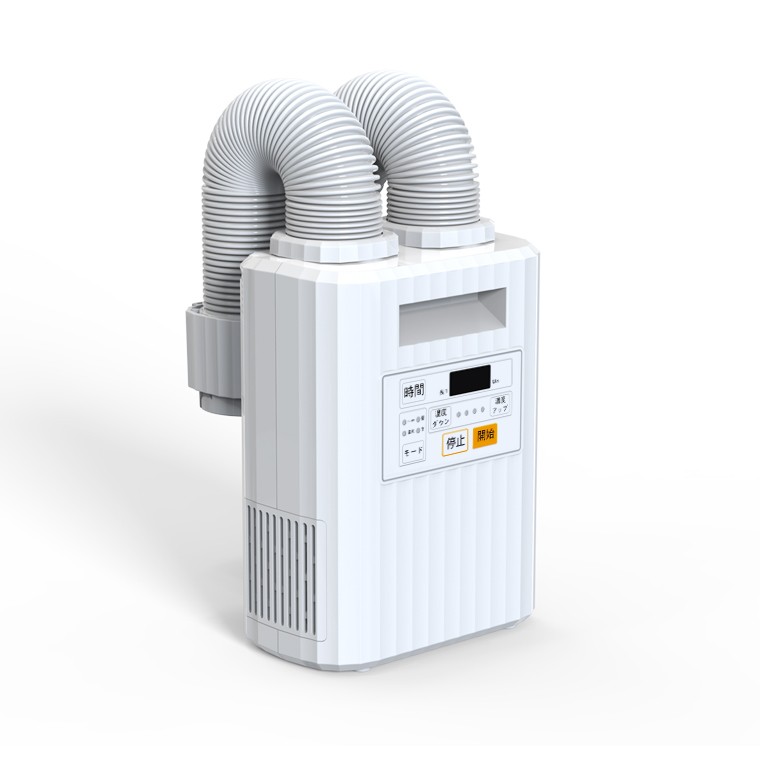 ツインノズルで効率よく乾燥！立体式布団乾燥機（HDCX-NB05）の特徴