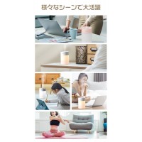 超音波加湿器 おしゃれ 小型 600ml 大容量 ライト付き 卓上加湿器 オフィス 車載 車用 寝居 クリスマス プレゼント 送料無料