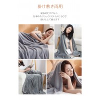 電気毛布 掛け敷き兼用 単人 省エネ 洗濯可能 防寒対策