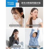 【ライト付き】卓上加湿器 超音波 小型 加湿器 超静音 400ml大容量 家庭 寝室