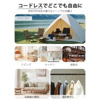 吊り下げファン キャンプ 3段階風力調節 LEDライト/リモコン付 熱中症対策