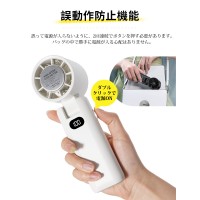 ハンディファン 冷却プレート  強力 手持ち扇風 ネックストラップ付き 軽量 アウトドア
