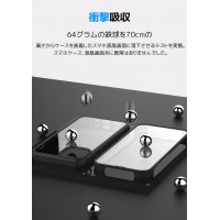 iPhone ケース 全面保護 360度(iPhone17/16/15/14/13シリーズ用) 送料無料