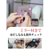 iPhone15 ケース ショルダー ストラップ カードポケット付き スマホケース おしゃれ