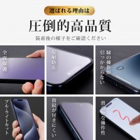 【2枚入り】 iPhone ガラスフィルム  アンチグレア 反射軽減 マット 指紋防止 サラサラ iPhone 16e