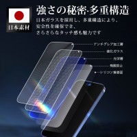 【2枚入り】 iPhone ガラスフィルム  アンチグレア 反射軽減 マット 指紋防止 サラサラ iPhone 16e