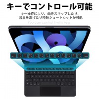 LivelyLife iPad キーボード ケース 磁気吸着 スリム 軽量 薄 衝撃保護